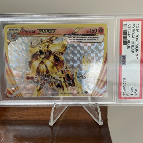 Pyroar BREAK graded PSA 9 for sale on eBay