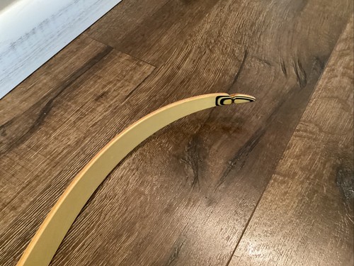 Vintage Black Hawk Warrior Recurve Bow 1165 W-1164 31# @ 28" 66 LH Free Ship - Picture 5 of 17