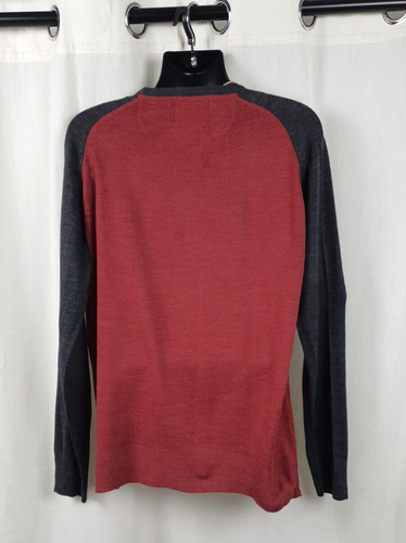 Brave Soul Contrast Sleeve Knitted Jumper Size XL CR052 LL 13 - Picture 2 of 6