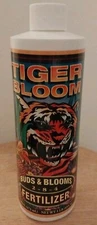 Fox Farm Tiger Bloom Fertilizer Liquid Concentrate 1 Pint Jug BIG Fresh USA NEW