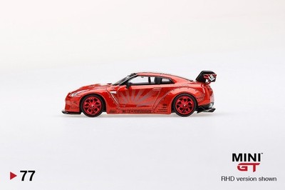 Mini GT 1:64 GT NissanGT-R35 LIBERTYWALK LB Works MGT00077 Candy