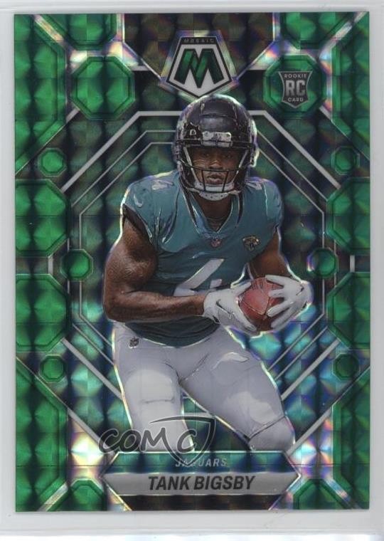 2023 Panini Mosaic Rookies Green Mosaic Prizm Tank Bigsby #364 Rookie RC 10pl