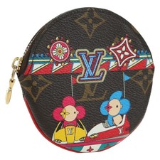 LOUIS VUITTON Monogram Porte Monnaie Round Purse Vivienne M69749 Auth YKZ1503M