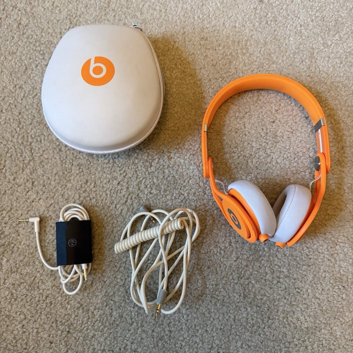 Beats by Dr. Dre Mixr Headband Headphones - Neon Orange for sale