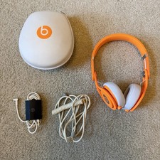 Beats by Dr. Dre Mixr Neon Orange Wired Over-Ear Headphones. Tested