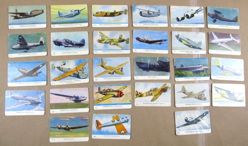 1940's WW2 Aeroplanes Trading Cards Series C, 27 of 28