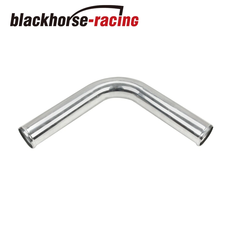 3" 3 Pulgadas Turbo Intercooler Tubería de Aluminio con Tubo en U Kit de Abrazadera de Manguera de Silicona Foto 2 de 4