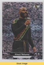 2023 AEW All Elite Wrestling Crew Speckled Foil Malcolm Bivens #81 READ 0nr3