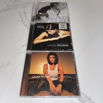 Laura Pausini CD Lot - From The Inside - Tra Te & E Il Mare -Best Of - Lot of 3