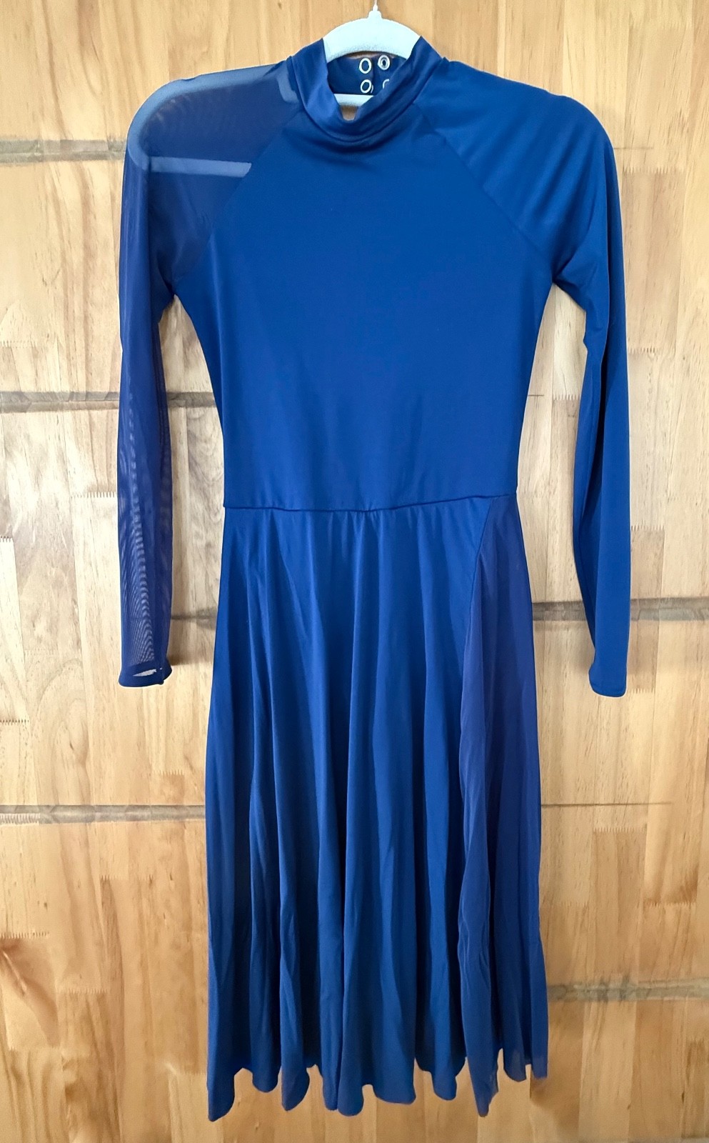 Weissman dance costume girls blue dress size SA - image 1