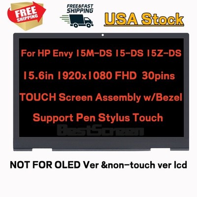 For HP Envy X360 15M-DS0011DX 15M-DS0023DX LCD Touch Screen Assembly L53868-001