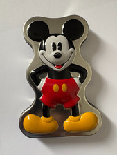 Mickey Mouse  Walt Disney Quartz Leather Strap Watch & Box