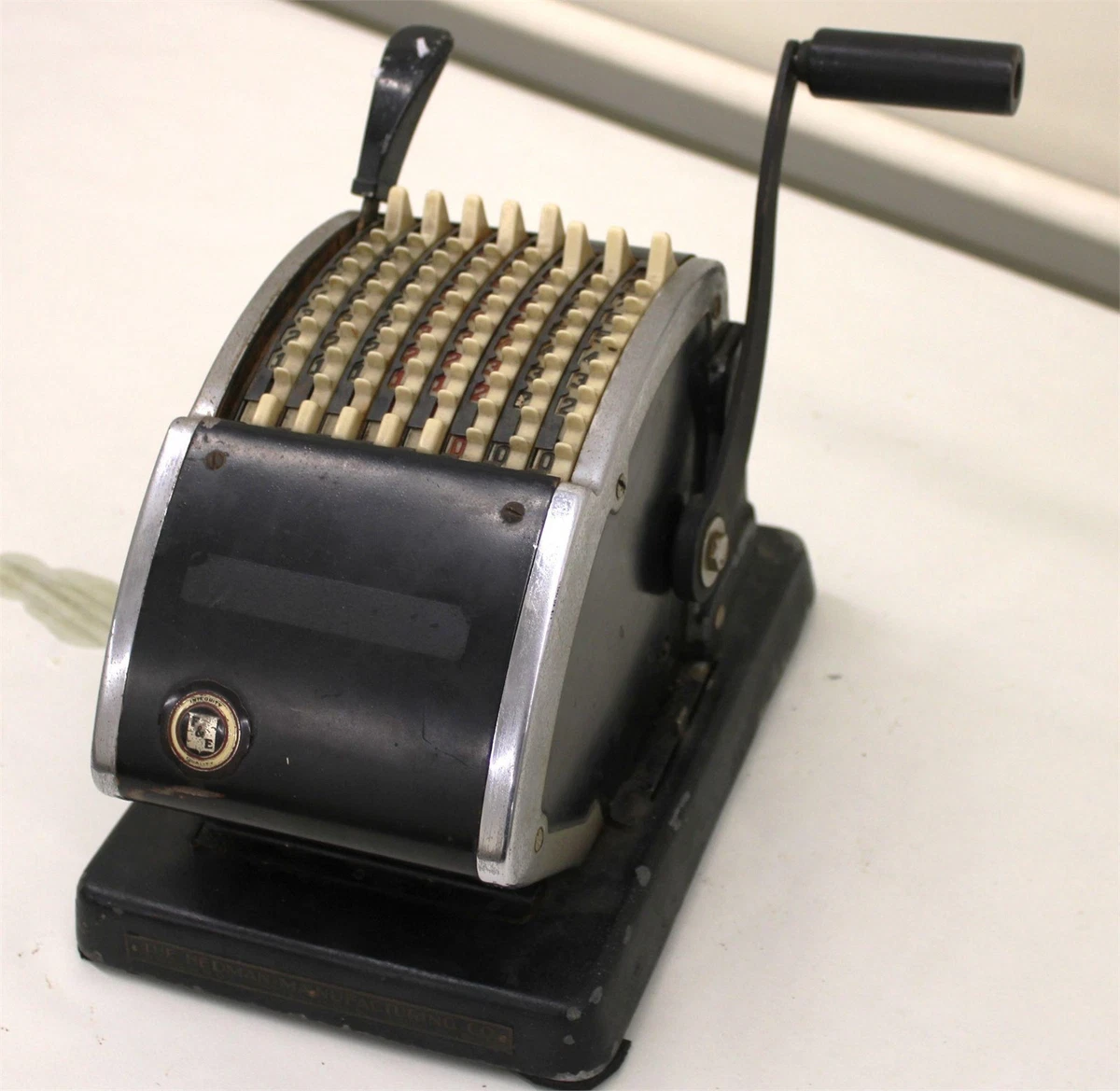 Check Protector In Antique Cash Registers & Adding Machines for