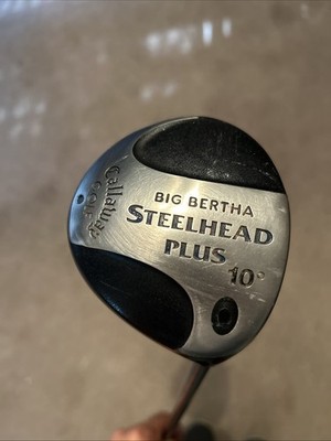 Callaway Big Bertha Steelhead Plus Driver 10 Deg Graphite Regular Flex RH