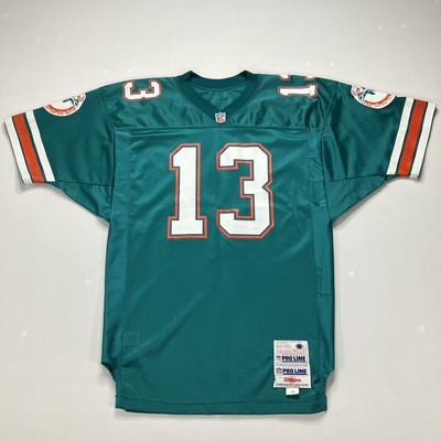 Vintage Dan Marino Miami Dolphin #13 Authentic Pro Line by Wilson Jersey Size 48