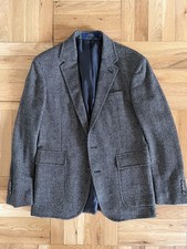 NWOT POLO RALPH LAUREN Herringbone Wool Blend Tweed Sport Coat Blazer Portugal