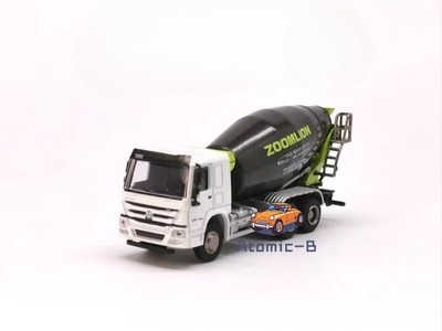 Zoomlion 1:100 ZLJ5253 Concrete Mixer Truck Alloy Engineering Model