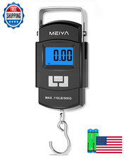 MEIYA 110lb/50kg Digital Fishing Scale Backlit LCD Portable Handheld