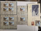 1992 CANADA-QUEBEC WILDLIFE CONSERVATION, FALCON, 4 S.S. & FDC VD.#QW6 - QW6e