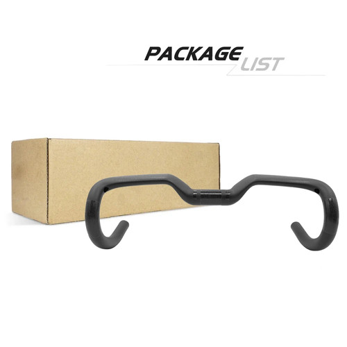 Carbon Fiber Bike Handlebar Internal Cable Road Bicycle Bent Bar Rise 30mm - Picture 17 of 20