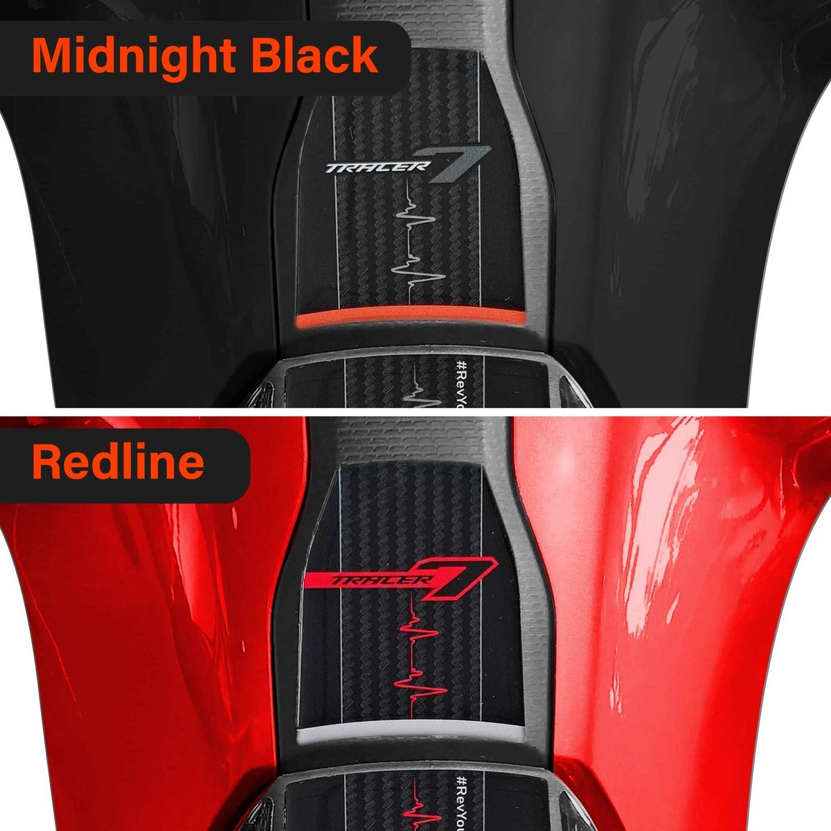 Sticker 3D Tank Pad Bike Protection Compatible With Yamaha tracer
