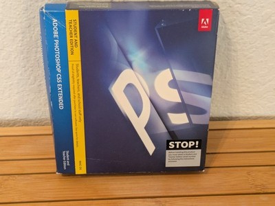 Adobe Photoshop CS5 Extended Full Retail DVD Version for Mac with Serial CIB 
