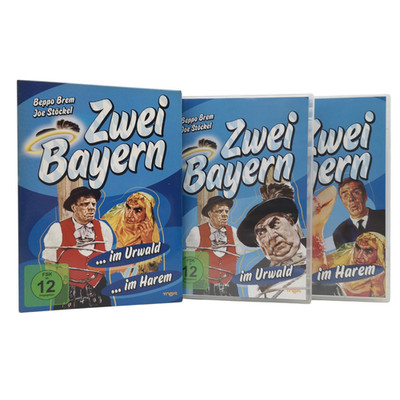 Zwei Bayern im Urwald / im Harem - Beppo Brem Joe Stöckel auf DVD - sehr gut