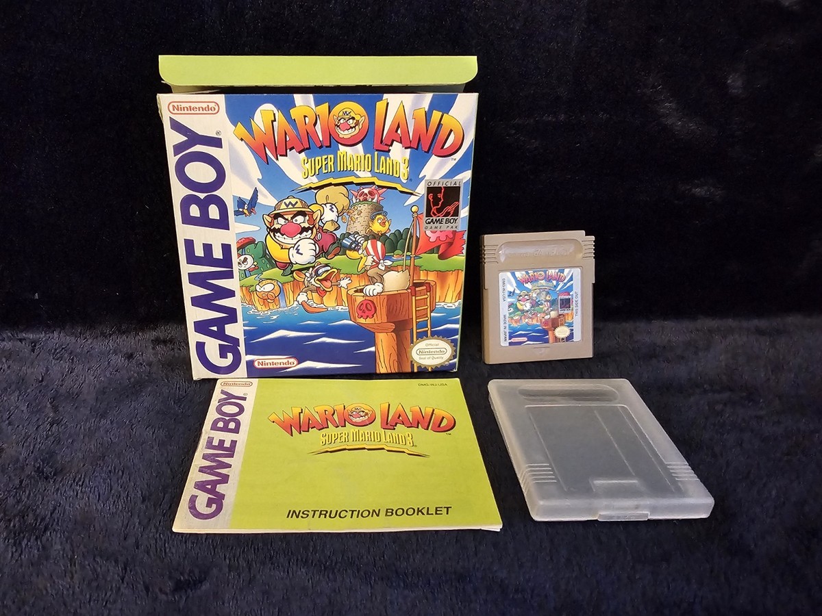 GB Super Mario Land 3 Wario Land 北米ベスト版 Buy Game Boy Wario Land: Super Mario Land 3 | eStarland.com |