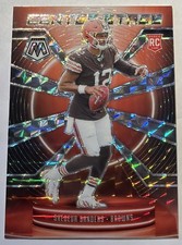 2025 Mosaic Shedeur Sanders Center Stage Silver Prizm RC #12 Cleveland Browns
