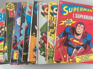 Ehapa: 16 x SUPERMAN / BATMAN SUPERBÄNDE [3111K]