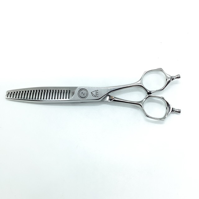 Mizutani Z DUAL ZD-3 Thinning Scissors Hairdressing 6-inch Used sc2348