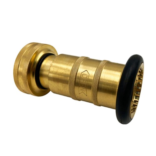 Feuerschlauchdüse Aus Kunststoff/Messing – 3,8 Cm NST/NH – Verstellbarer Strahl