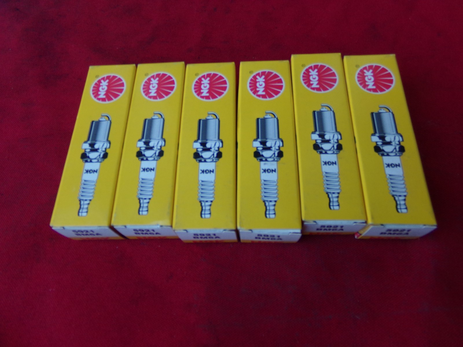 NGK SPARK PLUGS BM6A 5921 6 PACK NEW