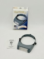 Donegan LX-7 OptiVisor  AL Binocular 2.75X Magnifier. Adjustable Headband Style