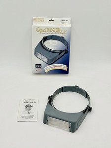 Donegan LX-7 OptiVisor® AL Binocular 2.75X Magnifier. Adjustable Headband Style
