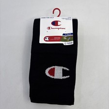 Champion Over the Calf Socks Soccer Lacrosse Sports Size Large 2 Pairs FREE SHIP