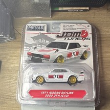Jada Toys JDM Tuners 1971 Nissan Skyline 2000 GT-R C10 White 1:32 Diecast