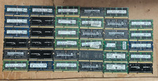 BULK LOT OF 35 8GB DDR3 LAPTOP RAM SAMSUNG, HYNIX, etc. Clean Laptop Pulls