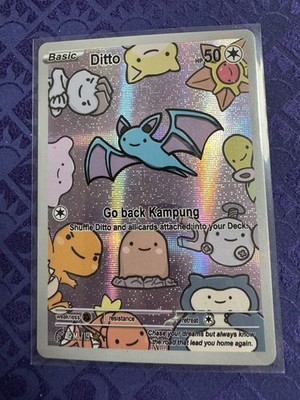 After Skool Hobby 1st Edition Ditto Zubat Genetic Mystery #19 Fan Art