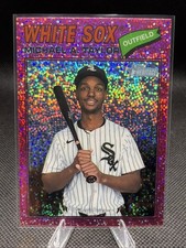 2026 Topps Heritage - Michael Taylor #45 Chrome Pink Sparkle Refractor