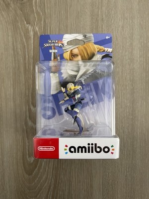 Sheik Amiibo Super Smash Bros Series Nintendo | Brand New Factory Sealed