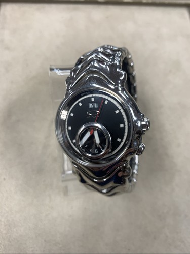 Oakley Judge II Watch Black Face Dual Time Sapphire Crystal
