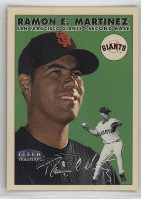 2000 Fleer Tradition Glossy Ramon Martinez Ramon E Martinez #214 05up