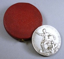 Médaille argent Prix du Conseil Général Seine et Oise D. Dupuis Superbe
