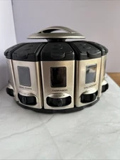 KitchenArt 57010 Select-A-Spice Auto-Measure Carousel Prof Series Satin BSL