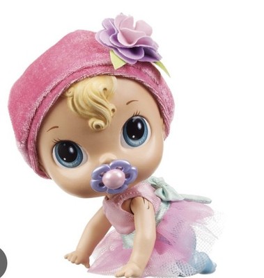 Baby Alive Crib Life  Sarina Ballerina Doll With Tutu Blonde Hair Hasbro 2010