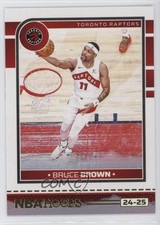 2024-25 Panini NBA Hoops Winter Bruce Brown #41 0bl9