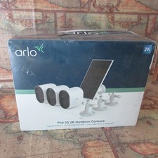 Arlo Pro 5S 2K Spotlight Camera 3-Cam 1-Solar...