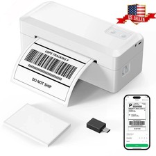 KNAON Bluetooth Thermal Shipping Label Printer 4x6