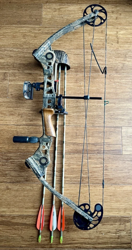 Mathews SQ2 Solo Cam 28” 60-70# Sight Rest Quiver Stabilizer Arrows SMOOTH!! - Image 2 of 4